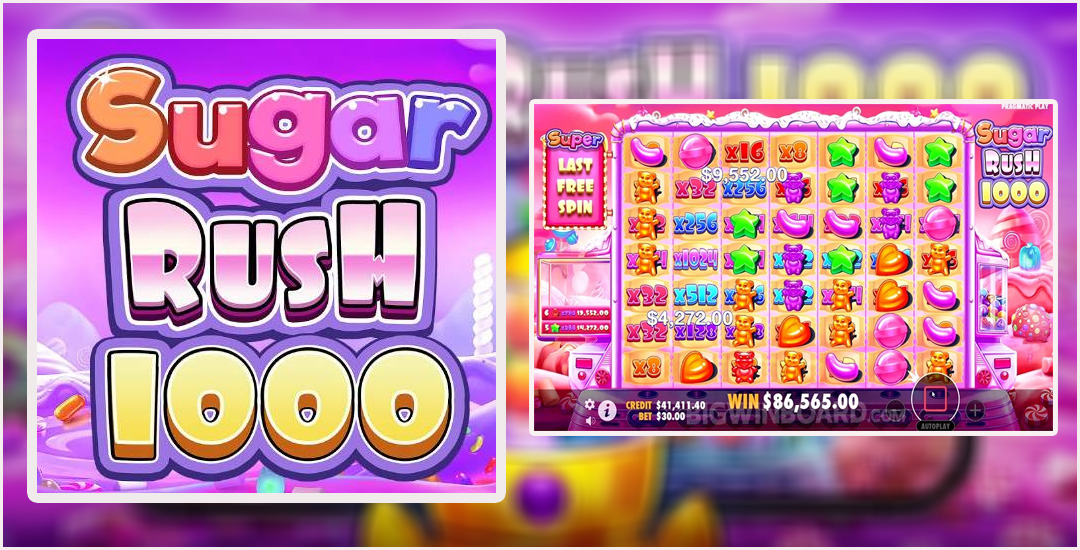 Memperkenalkan Sugar Rush 1000 Sensasi Manis Dunia Game Slot