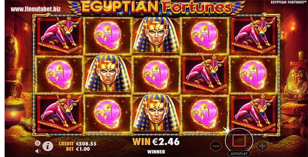  Egyptian Fortunes Menggali Kekayaan